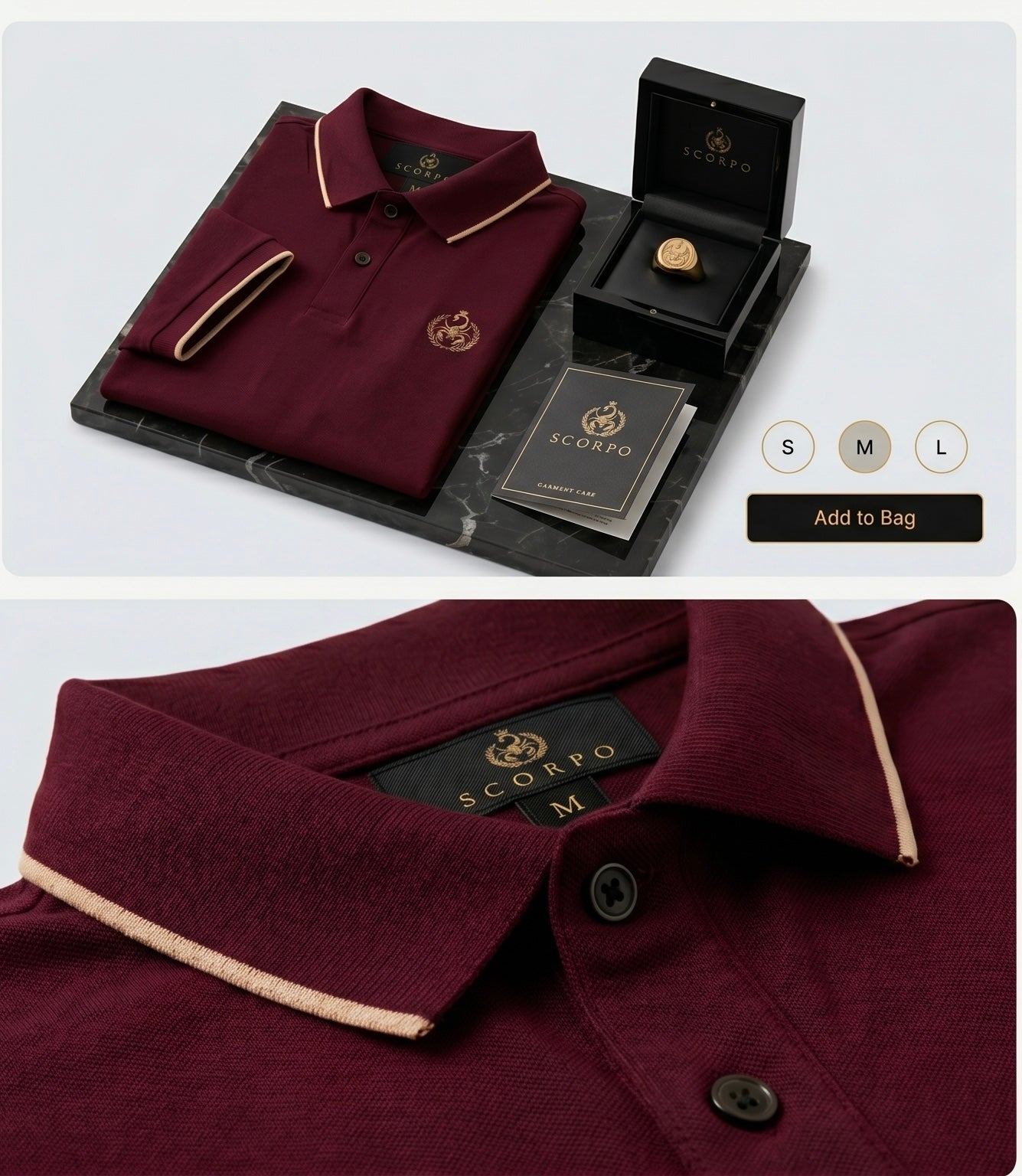 SCORPO Signature Polo